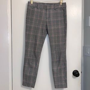 Old Navy Plaid Pixie Ankle Pants Size 4 EUC